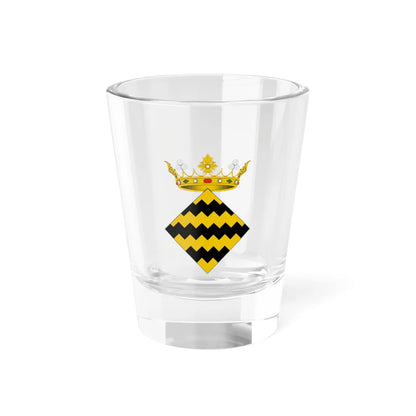 Escut dAnglesola THV-ES (Spain) (Coat of Arms) Shot Glass 1.5oz 1.5oz - Go Mug Yourself