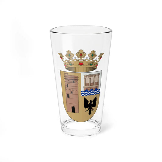 Escut dAntella (Spain) (Coat of Arms) Pint Glass 16oz 16oz - Go Mug Yourself