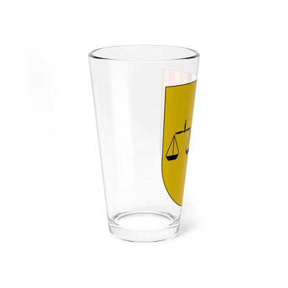 Escut dAransís (Spain) (Coat of Arms) Pint Glass 16oz - Go Mug Yourself