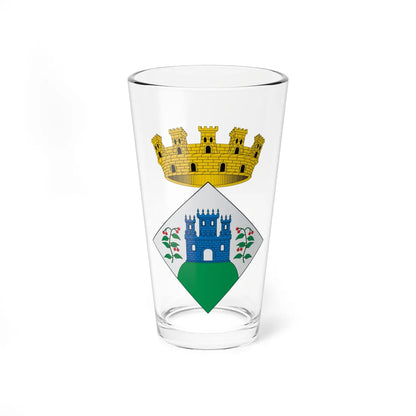 Escut dArbúcies (Spain) (Coat of Arms) Pint Glass 16oz 16oz - Go Mug Yourself