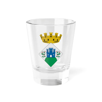 Escut dArbúcies (Spain) (Coat of Arms) Shot Glass 1.5oz 1.5oz - Go Mug Yourself
