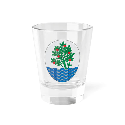 Escut dArenys de Mar (Spain) (Coat of Arms) Shot Glass 1.5oz 1.5oz - Go Mug Yourself
