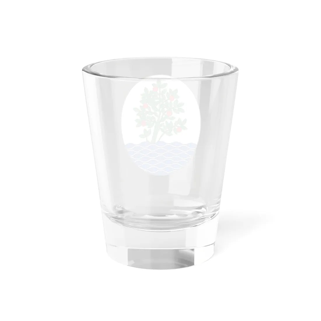 Escut dArenys de Mar (Spain) (Coat of Arms) Shot Glass 1.5oz - Go Mug Yourself