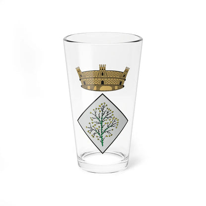 Escut dArgelaguer (Spain) (Coat of Arms) Pint Glass 16oz 16oz - Go Mug Yourself