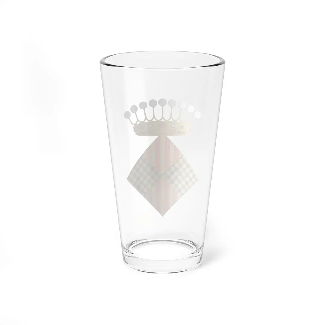 Escut de Balaguer (Spain) (Coat of Arms) Pint Glass 16oz - Go Mug Yourself