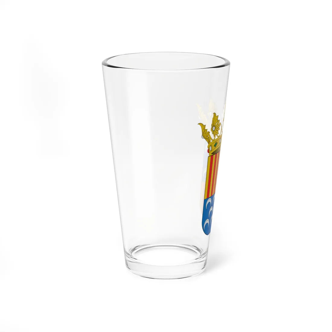 Escut de Berga (Spain) (Coat of Arms) Pint Glass 16oz - Go Mug Yourself