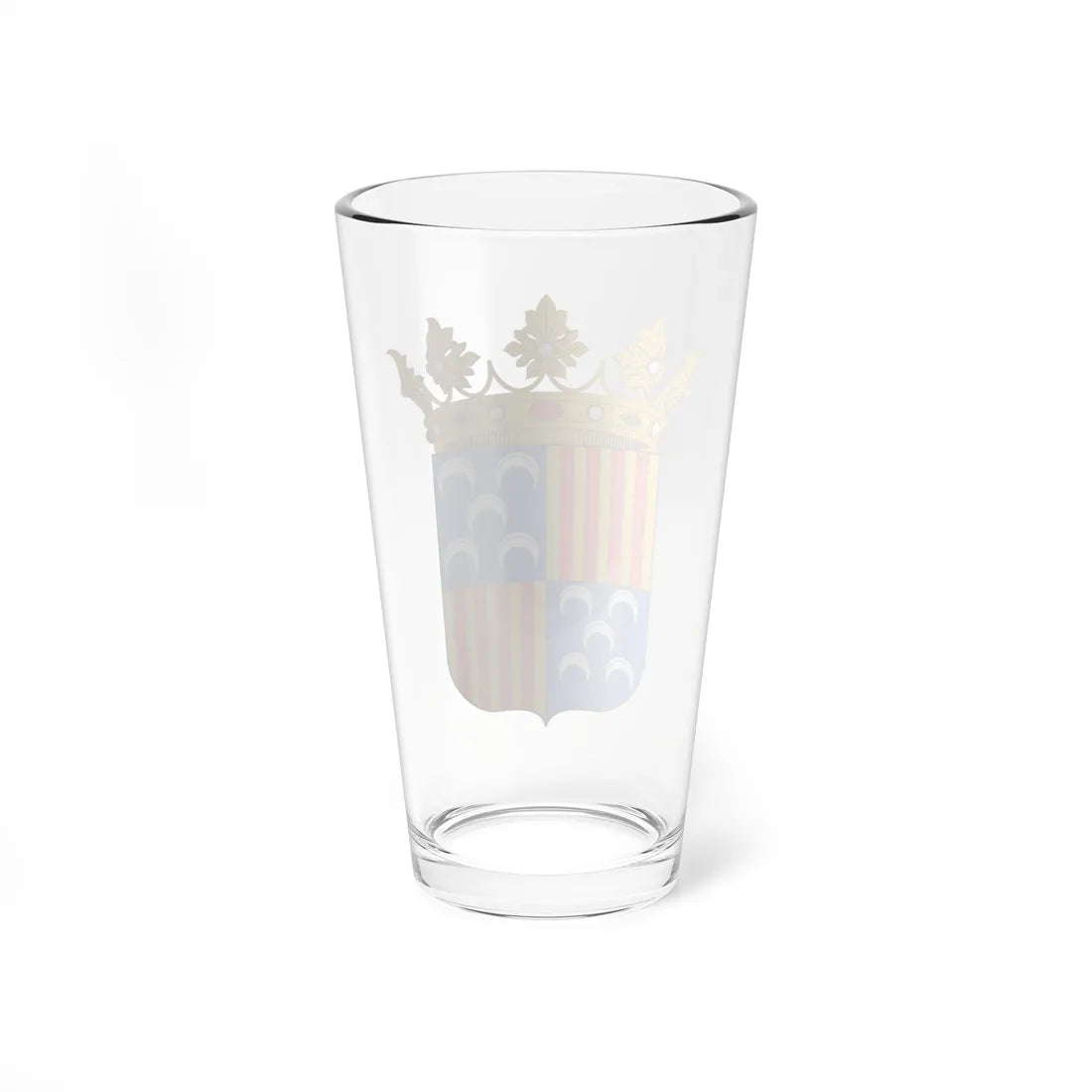 Escut de Berga (Spain) (Coat of Arms) Pint Glass 16oz - Go Mug Yourself