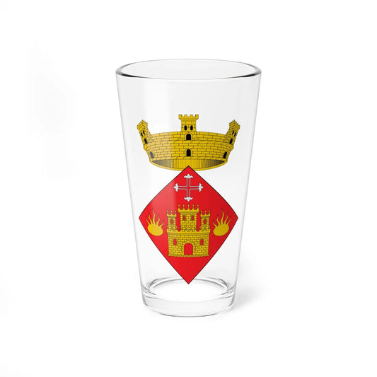 Escut de Brunyola (Spain) (Coat of Arms) Pint Glass 16oz 16oz - Go Mug Yourself