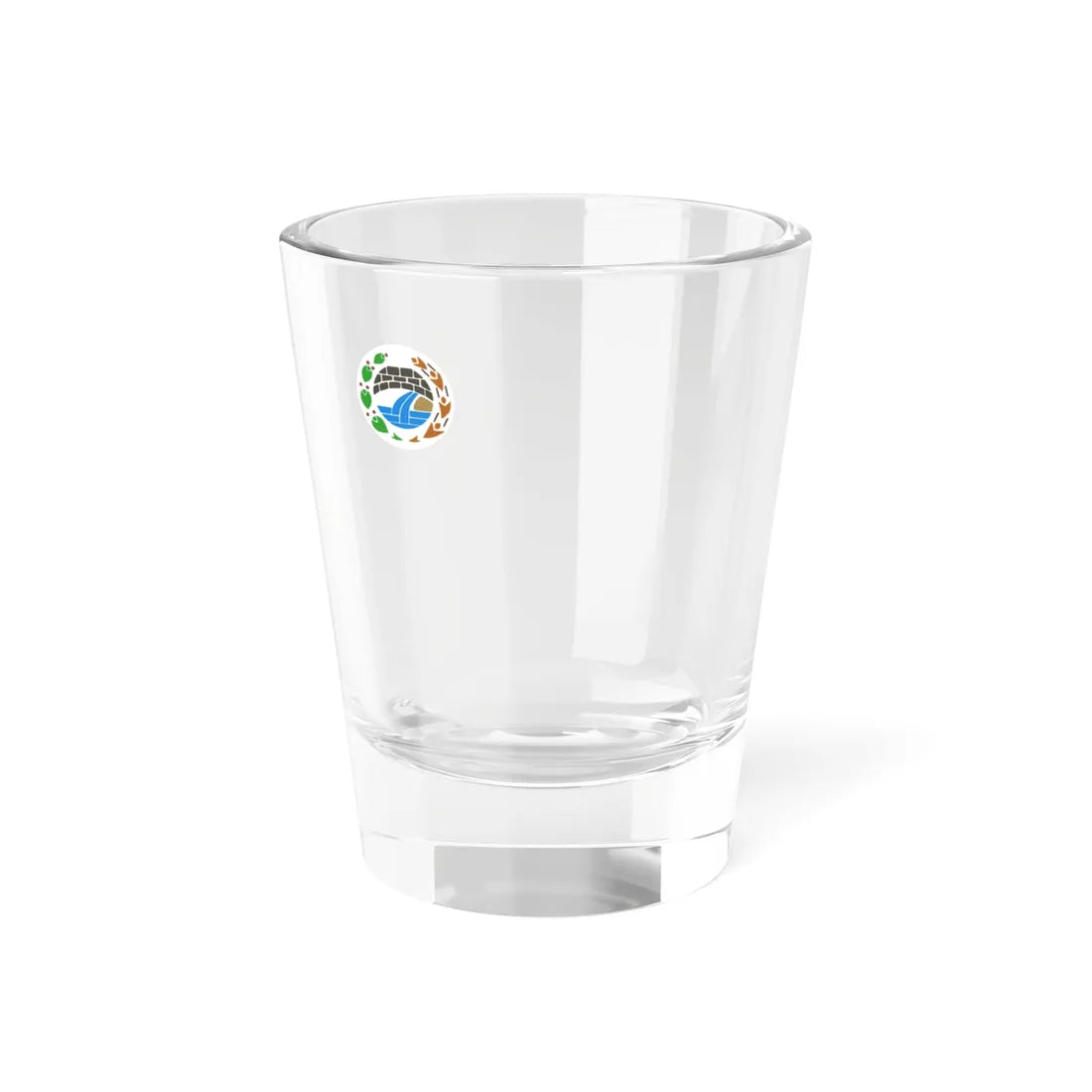 Escut dEscaldes-Engordany (Andorra) (Coat of Arms) Shot Glass 1.5oz 1.5oz - Go Mug Yourself