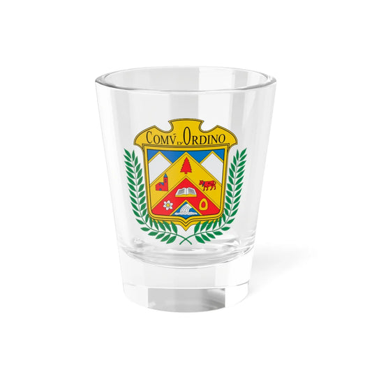 Escut dOrdino (Andorra) (Coat of Arms) Shot Glass 1.5oz 1.5oz - Go Mug Yourself