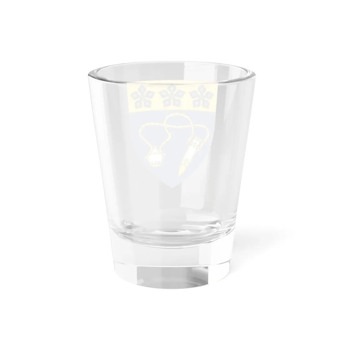 Escutcheon of Trinity University College Carmarthen (United Kingdom) (Coat of Arms) Shot Glass 1.5oz - Go Mug Yourself
