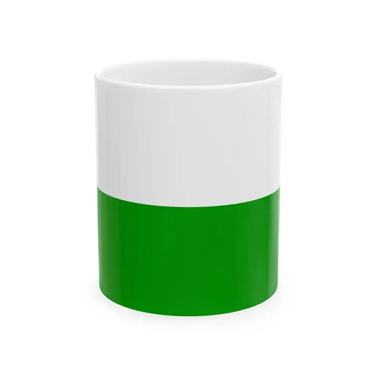 Esmeraldas Flag (Ecuador) White Coffee Mug 11oz - Go Mug Yourself