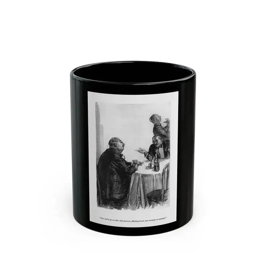 Esquire 1934-01 p029 - Black Coffee Mug 11oz - Go Mug Yourself