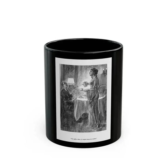 Esquire 1934-01 p034 - Black Coffee Mug 11oz - Go Mug Yourself