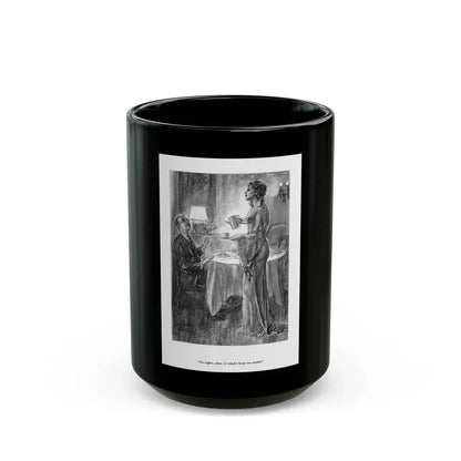 Esquire 1934-01 p034 - Black Coffee Mug 15oz - Go Mug Yourself