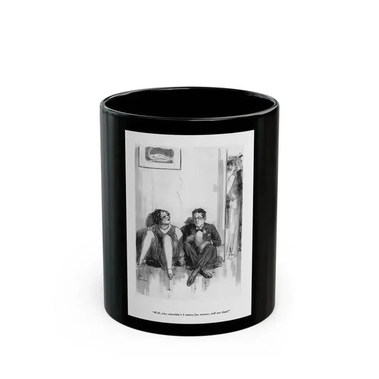 Esquire 1934-01 p045 - Black Coffee Mug 11oz - Go Mug Yourself