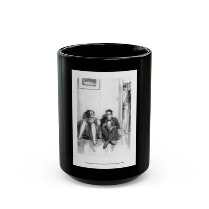 Esquire 1934-01 p045 - Black Coffee Mug 15oz - Go Mug Yourself