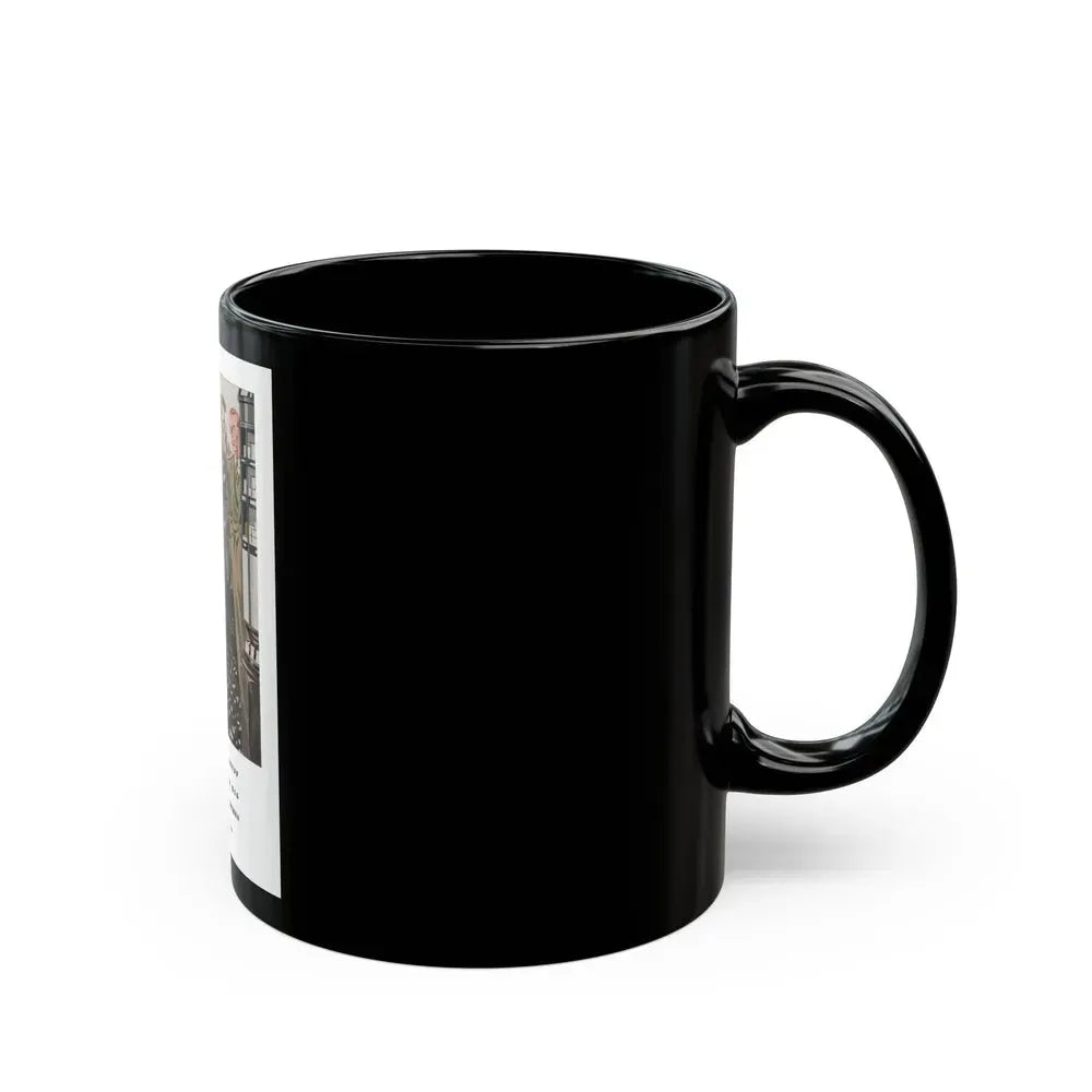 Esquire Fashion Illustration, Autumn 1933 (10) - Black Coffee Mug - Go Mug Yourself