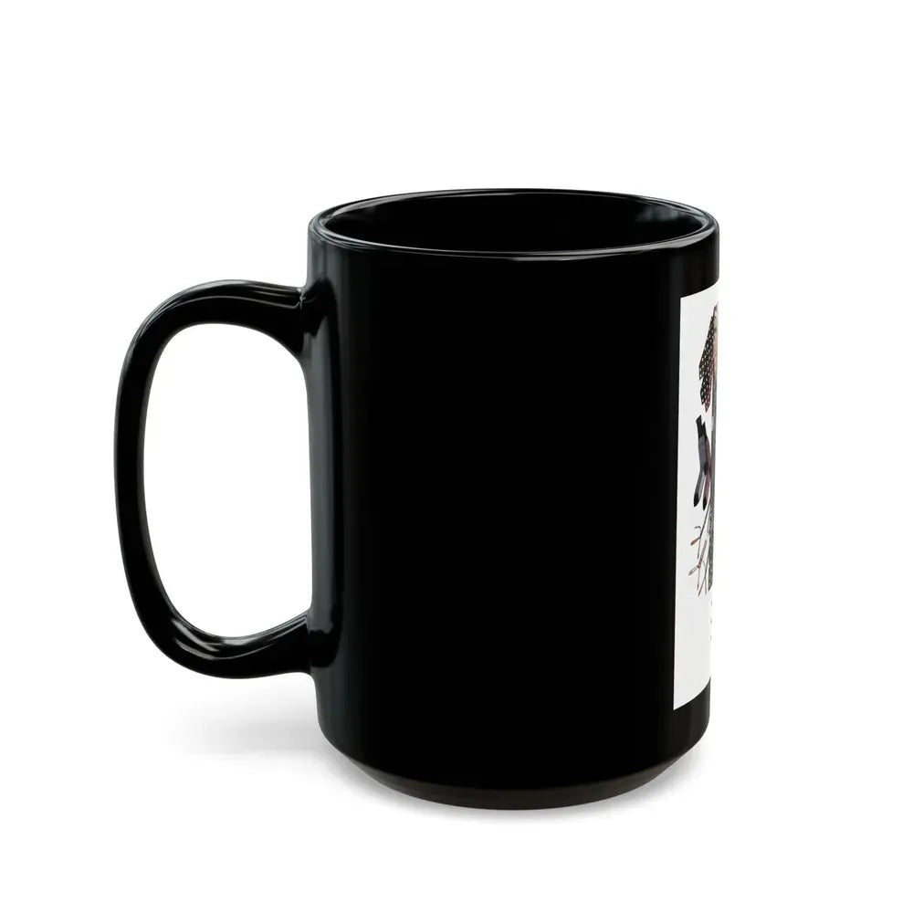 Esquire Fashion Illustration, Autumn 1933 (10) - Black Coffee Mug - Go Mug Yourself