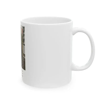 Esquire Fashion Illustration, Autumn 1933 (10) - White Coffee Mug - Go Mug Yourself
