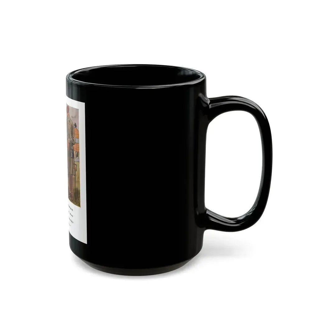 Esquire Fashion Illustration, Autumn 1933 (11) - Black Coffee Mug - Go Mug Yourself