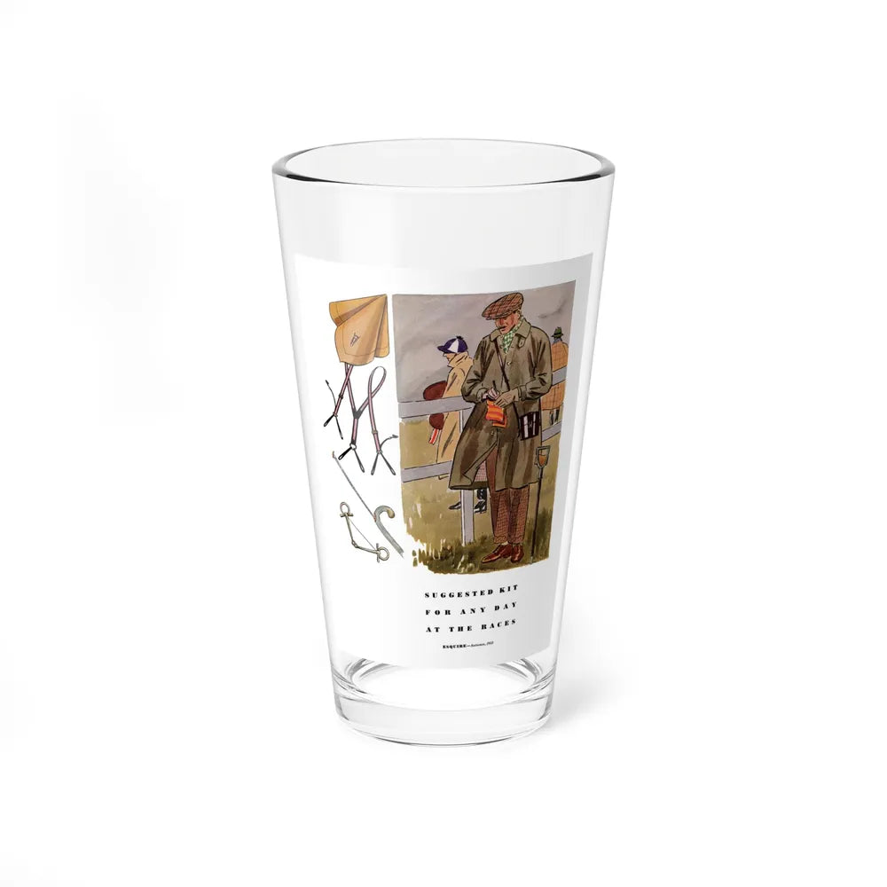 Esquire Fashion Illustration, Autumn 1933 (11) - Pint Glass 16oz-16oz-Go Mug Yourself