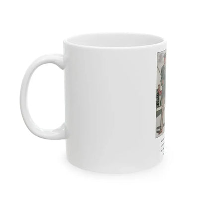 Esquire Fashion Illustration, Autumn 1933 (12) - White Coffee Mug - Go Mug Yourself