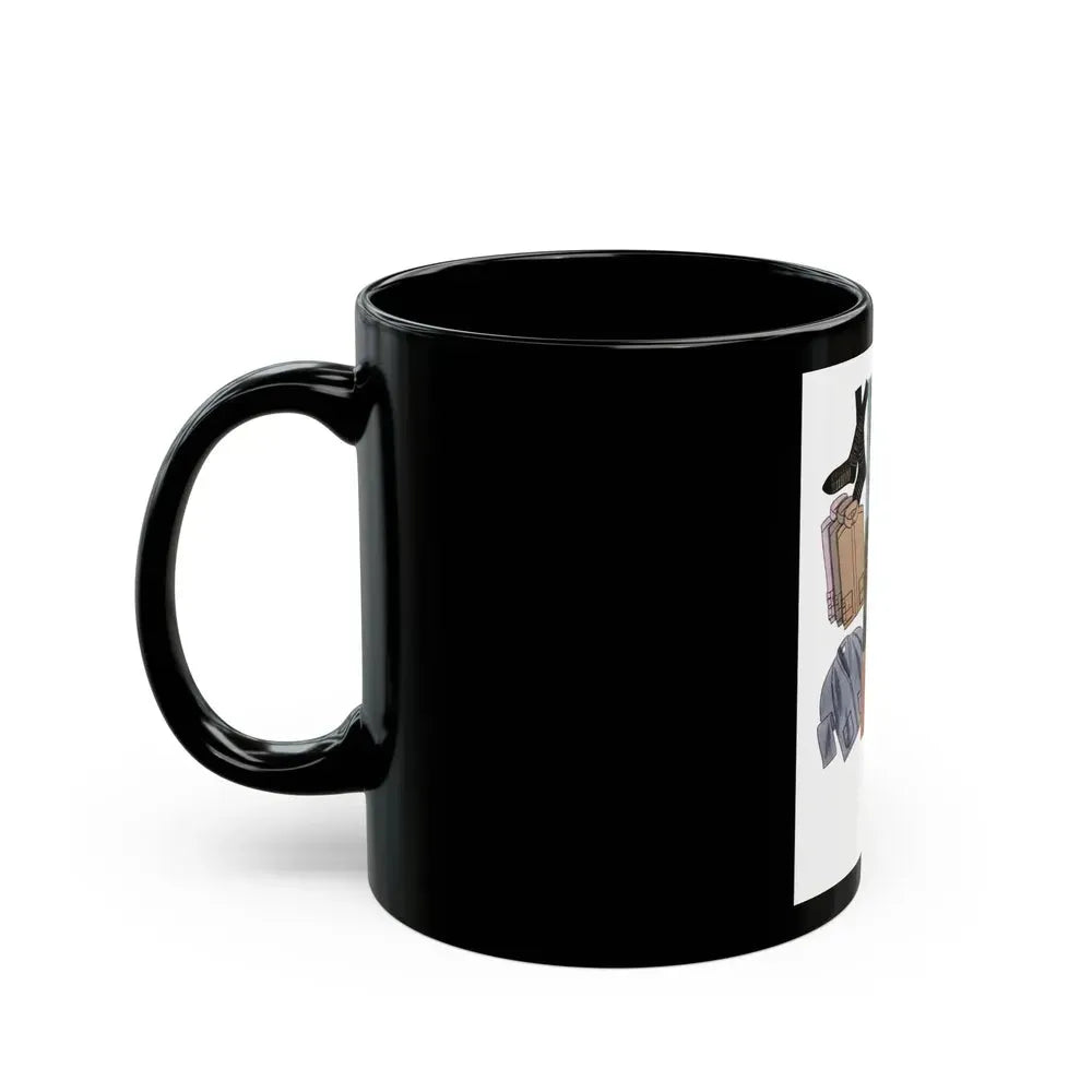 Esquire Fashion Illustration, Autumn 1933 (13) - Black Coffee Mug - Go Mug Yourself
