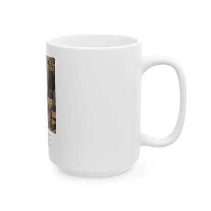 Esquire Fashion Illustration, Autumn 1933 (13) - White Coffee Mug - Go Mug Yourself