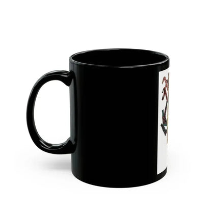 Esquire Fashion Illustration, Autumn 1933 (2) - Black Coffee Mug - Go Mug Yourself
