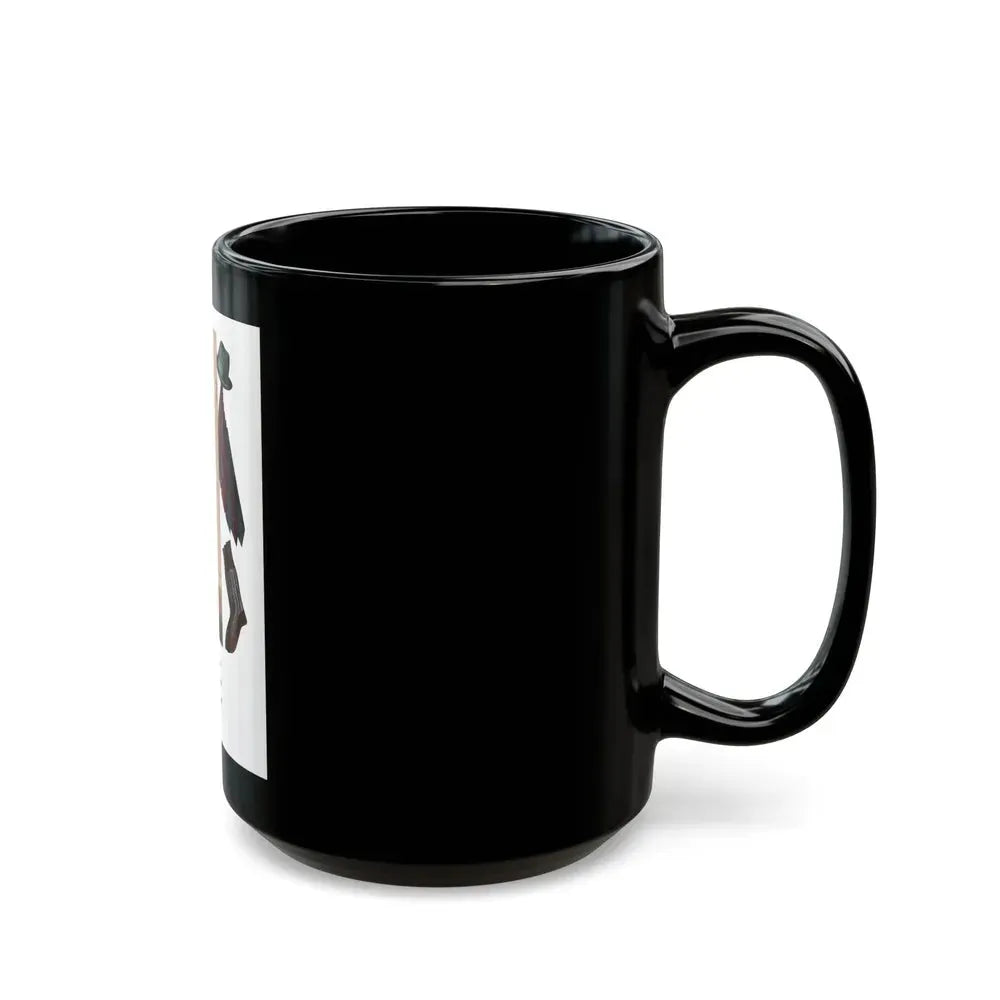 Esquire Fashion Illustration, Autumn 1933 (5) - Black Coffee Mug - Go Mug Yourself
