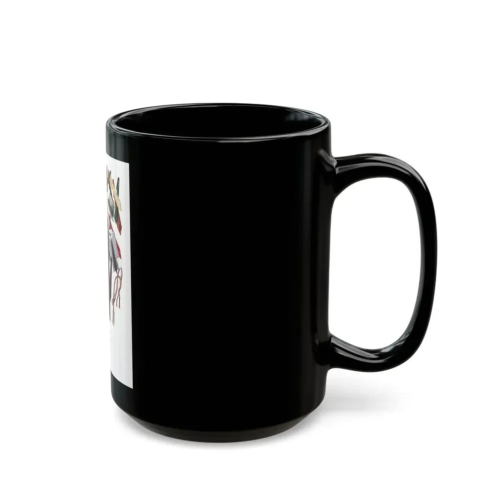 Esquire Fashion Illustration, Autumn 1933 (7) - Black Coffee Mug - Go Mug Yourself