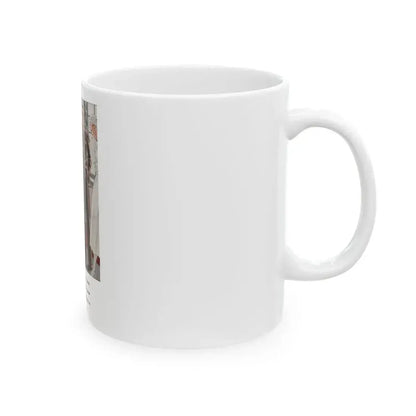 Esquire Fashion Illustration, Autumn 1933 (8) - White Coffee Mug - Go Mug Yourself