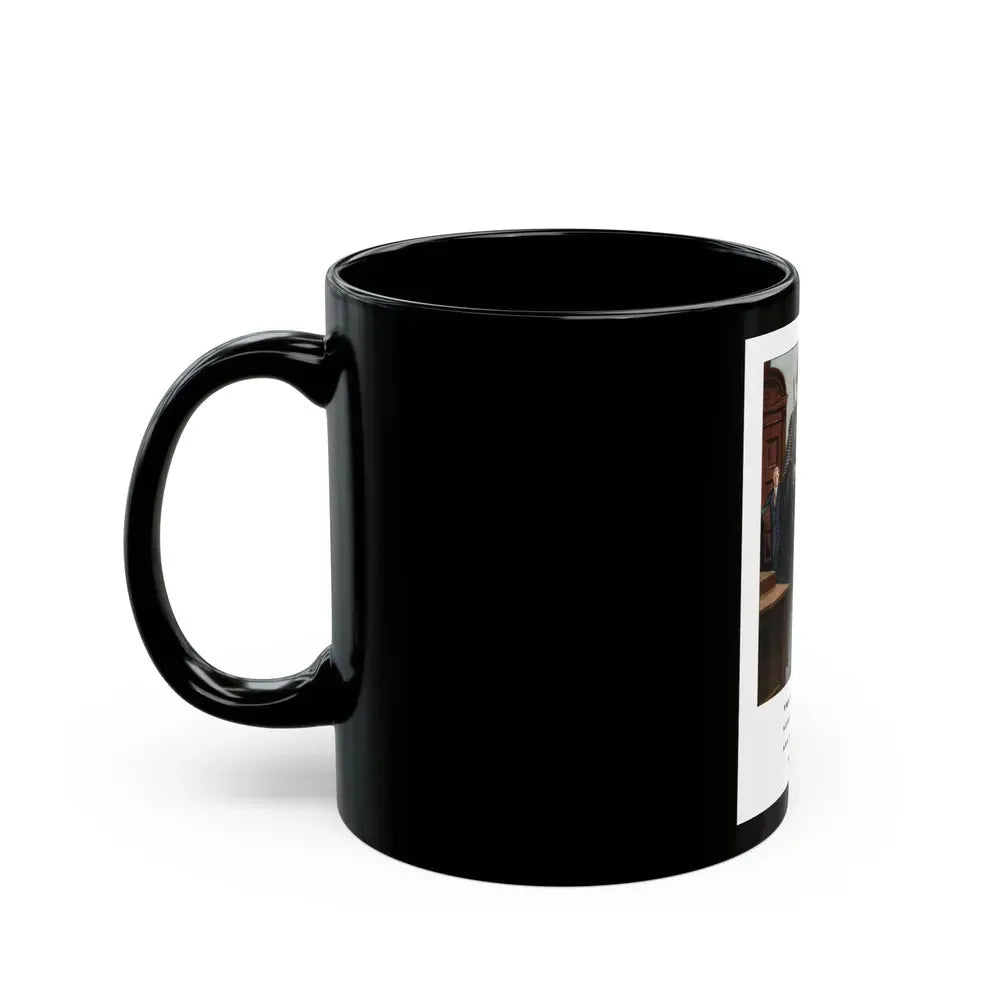 Esquire Fashion Illustration, Autumn 1933 (9) - Black Coffee Mug - Go Mug Yourself