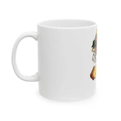 Esquire Fashion Illustration, January 1934 (1) - White Coffee Mug - Go Mug Yourself