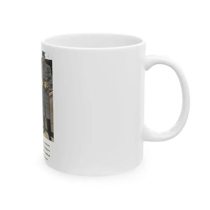 Esquire Fashion Illustration, January 1934 (1) - White Coffee Mug - Go Mug Yourself