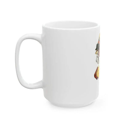 Esquire Fashion Illustration, January 1934 (1) - White Coffee Mug - Go Mug Yourself