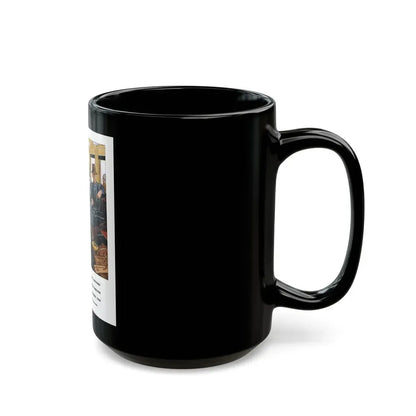 Esquire Fashion Illustration, January 1934 (2) - Black Coffee Mug - Go Mug Yourself