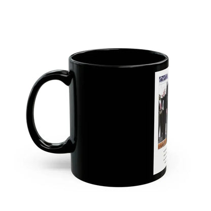 Esquire Fashion Illustration, January 1934 (3) - Black Coffee Mug - Go Mug Yourself