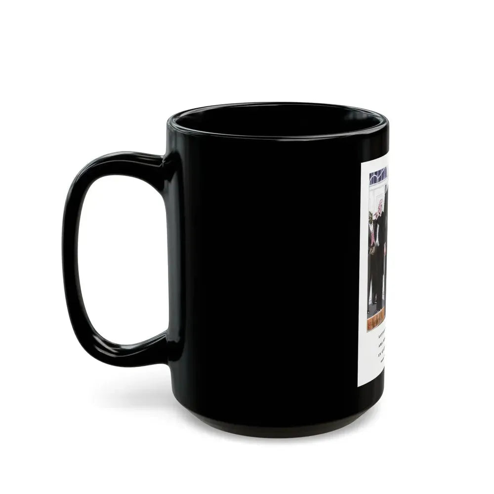 Esquire Fashion Illustration, January 1934 (3) - Black Coffee Mug - Go Mug Yourself