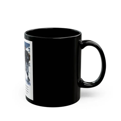 Esquire Fashion Illustration, January 1934 (4) - Black Coffee Mug - Go Mug Yourself