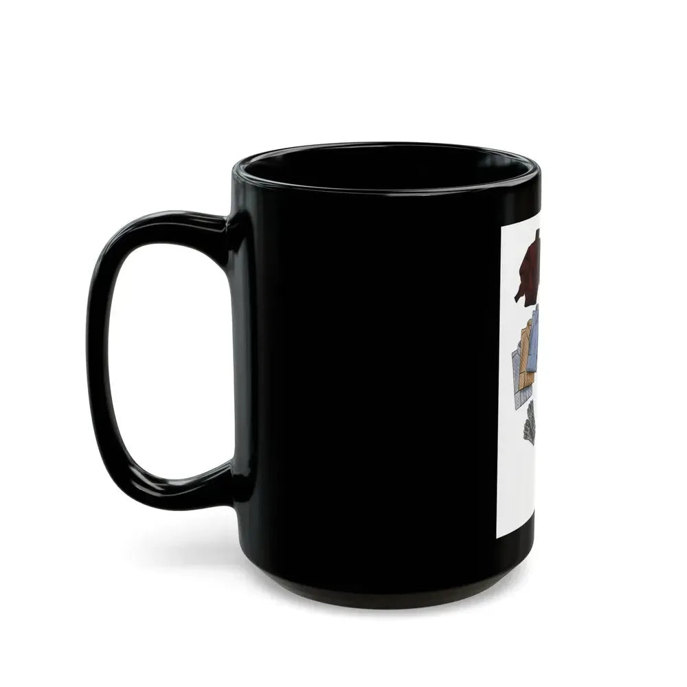 Esquire Fashion Illustration, January 1934 (4) - Black Coffee Mug - Go Mug Yourself
