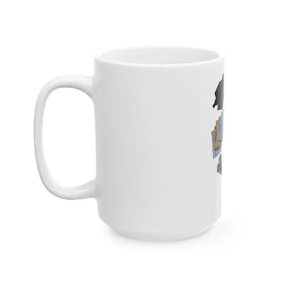 Esquire Fashion Illustration, January 1934 (4) - White Coffee Mug - Go Mug Yourself