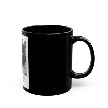Esquire Fashion Illustration, January 1934 (6) - Black Coffee Mug - Go Mug Yourself