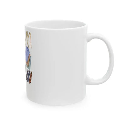 Esquire Fashion Illustration, January 1934 (7) - White Coffee Mug - Go Mug Yourself