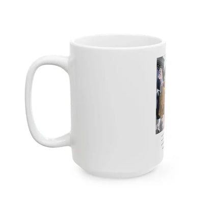 Esquire Fashion Illustration, January 1934 (7) - White Coffee Mug - Go Mug Yourself