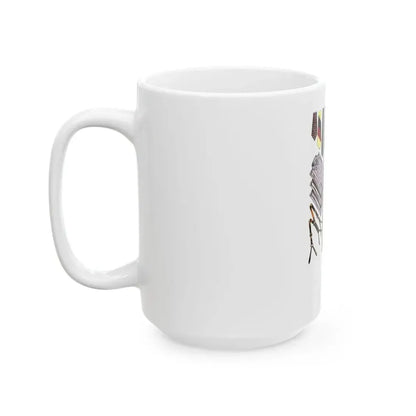 Esquire Fashion Illustration, January 1934 (8) - White Coffee Mug - Go Mug Yourself