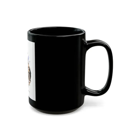 Esquire Illustration, January 1934 - Black Coffee Mug - Go Mug Yourself