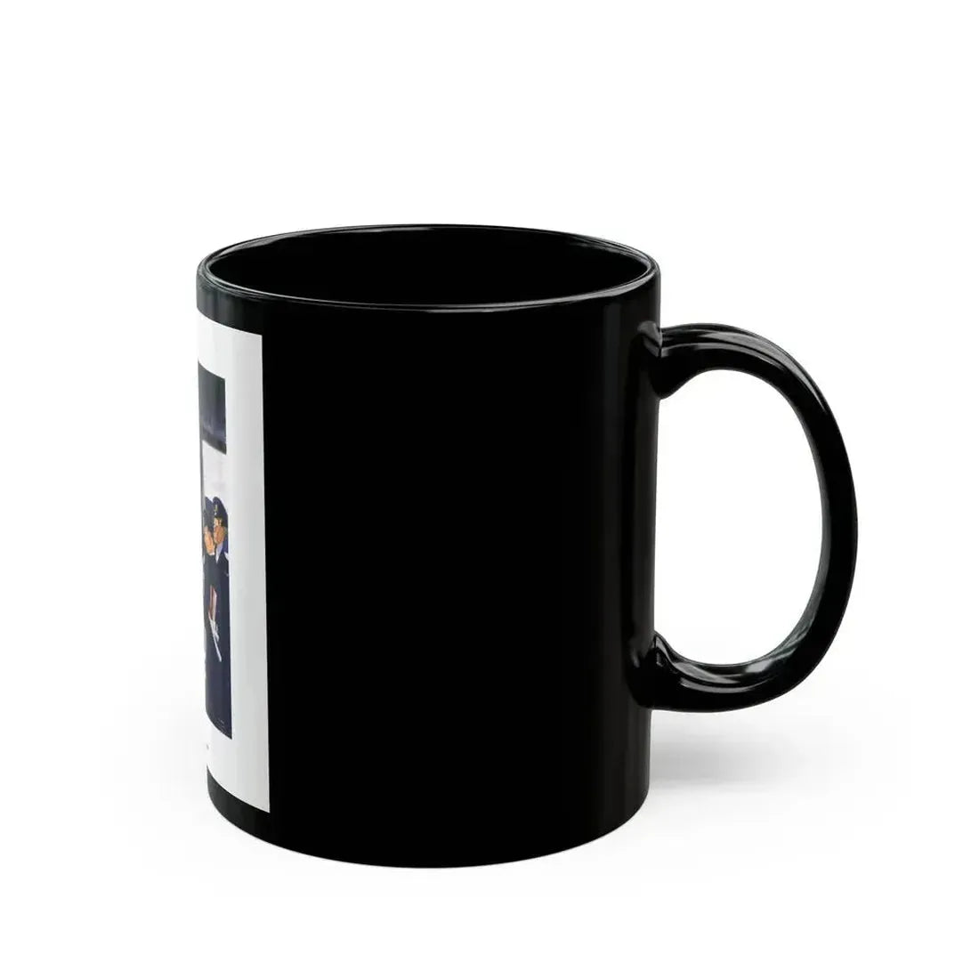 Esquire Illustration, January 1934 (p. 133) - Black Coffee Mug - Go Mug Yourself