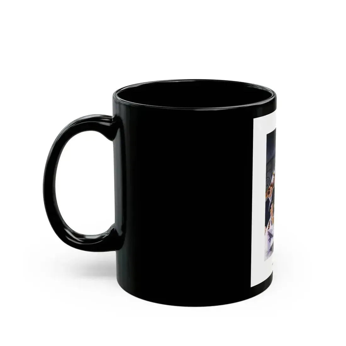 Esquire Illustration, January 1934 (p. 133) - Black Coffee Mug - Go Mug Yourself
